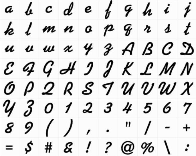 Embroidery Font 503 - Professional Stitch Font for Machine Embroidery Lettering and Monogram Designs