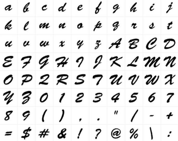 Embroidery Font 505 - Professional Stitch Font for Machine Embroidery Lettering and Monogram Designs