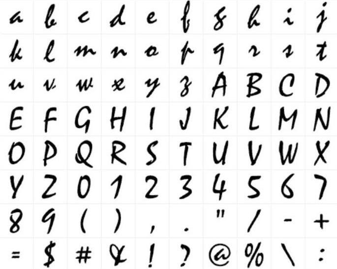 Embroidery Font 506 - Professional Stitch Font for Machine Embroidery Lettering and Monogram Designs