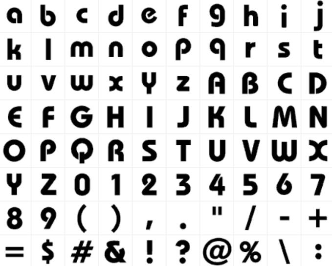 Embroidery Font 510 - Professional Stitch Font for Machine Embroidery Lettering and Monogram Designs