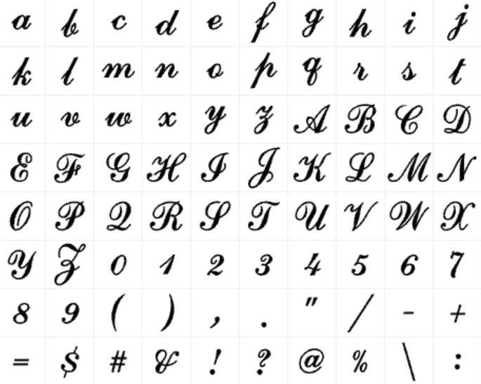 Embroidery Font 511 - Professional Stitch Font for Machine Embroidery Lettering and Monogram Designs