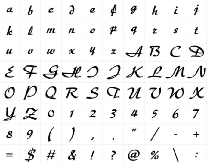 Embroidery Font 519 - Professional Stitch Font for Machine Embroidery Lettering and Monogram Designs