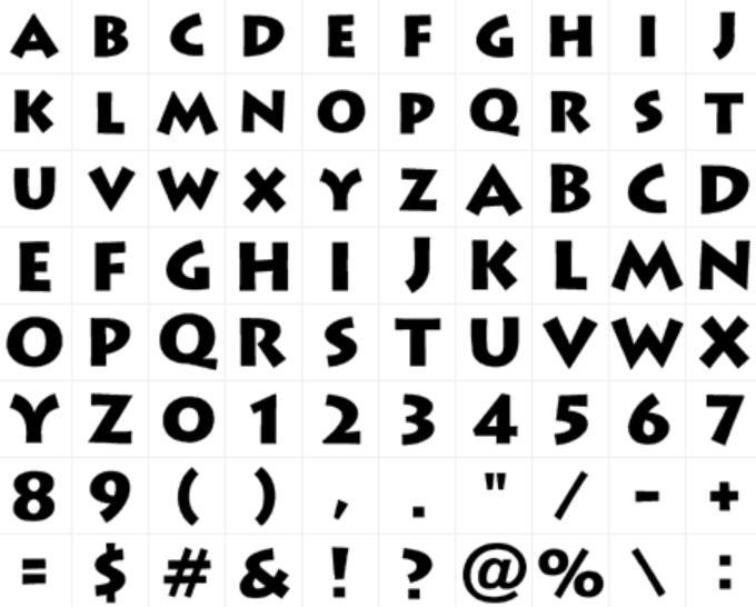 Embroidery Font 520 - Professional Stitch Font for Machine Embroidery Lettering and Monogram Designs