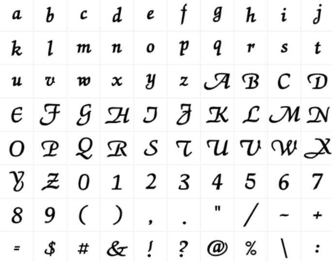 Embroidery Font 523 - Professional Stitch Font for Machine Embroidery Lettering and Monogram Designs