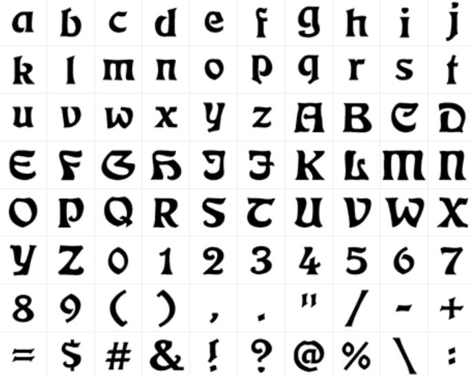 Embroidery Font 525 - Professional Stitch Font for Machine Embroidery Lettering and Monogram Designs