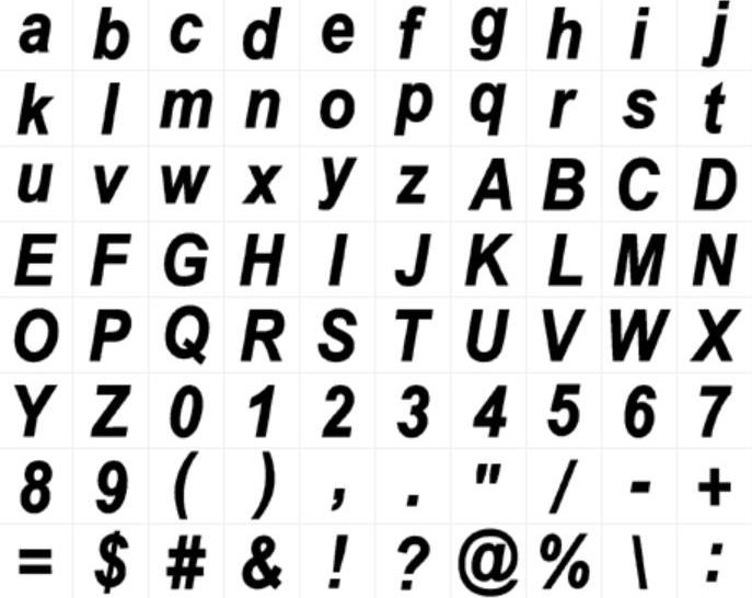 Embroidery Font 526 - Professional Stitch Font for Machine Embroidery Lettering and Monogram Designs