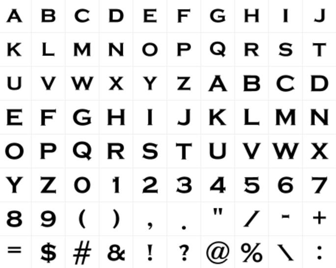 Embroidery Font 531 - Professional Stitch Font for Machine Embroidery Lettering and Monogram Designs