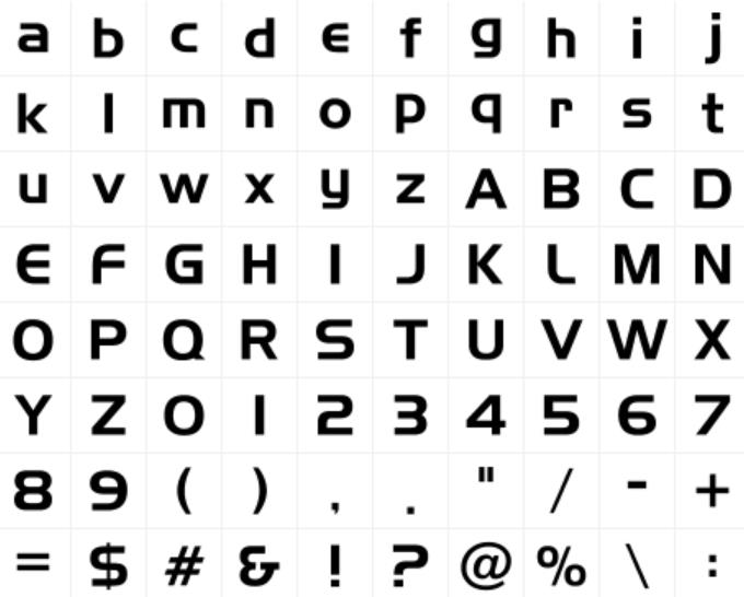 Embroidery Font 534 - Professional Stitch Font for Machine Embroidery Lettering and Monogram Designs