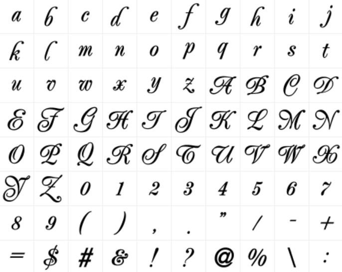 Embroidery Font 537 - Professional Stitch Font for Machine Embroidery Lettering and Monogram Designs