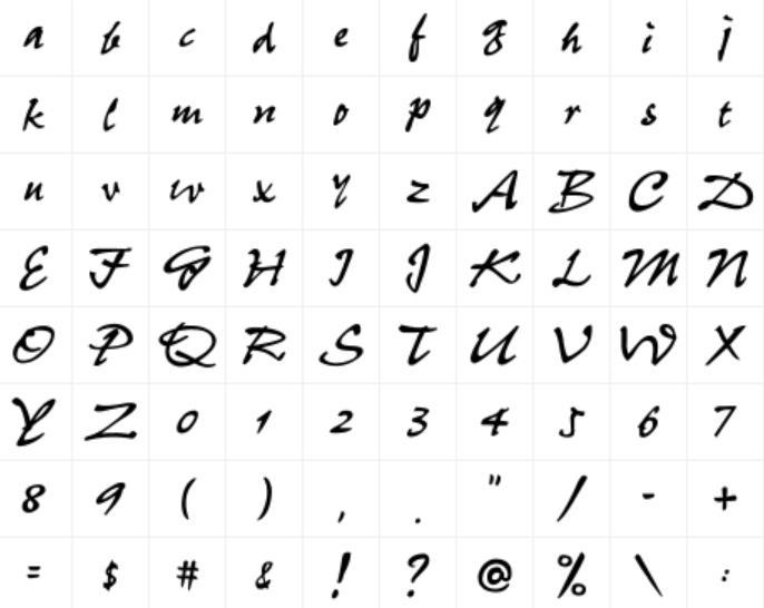 Embroidery Font 539 - Professional Stitch Font for Machine Embroidery Lettering and Monogram Designs