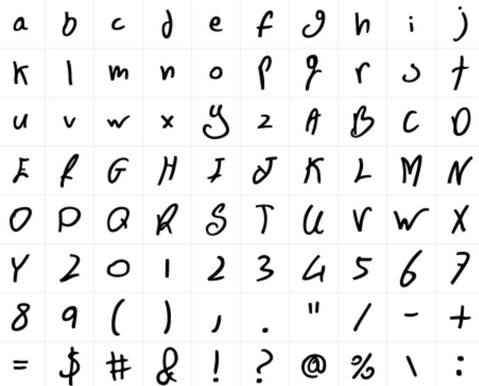 Embroidery Font 540 - Professional Stitch Font for Machine Embroidery Lettering and Monogram Designs